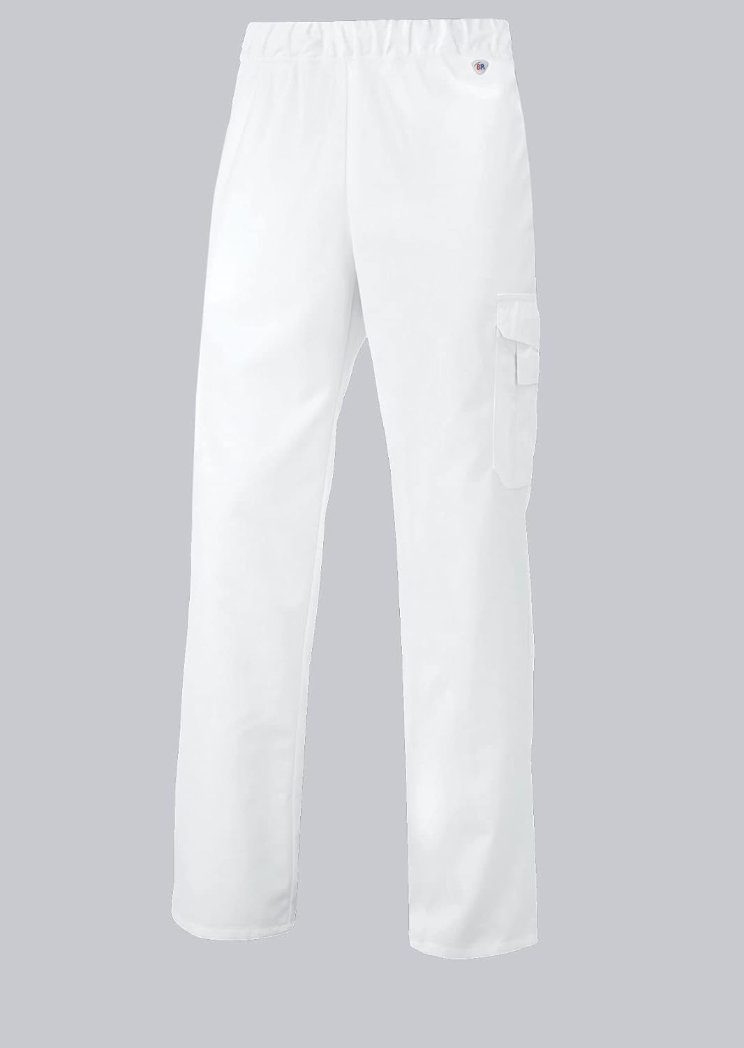 BP 1646-400-21-Ln Unisex-Hose, mit Gummizug in der Taille, 215,00 g/m² Stoffmischung, weiss, Ln Ln W