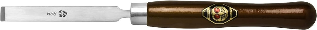 "KIRSCHEN" Werkzeuge 1565012 | HSS-Drechslerbeitel mit gradem Flachmeissel 12mm, 12mm
