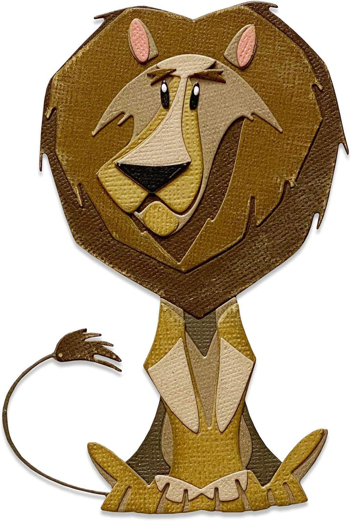 Sizzix Thinlits Stanzschablone 665218 Harrison Colorize by Tim Holtz 9er Pack