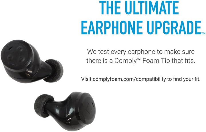 Comply TrueGrip TW-400-C, universeller Memory-Schaum für die meisten In-Ear Kopfhörer, Grösse S, S