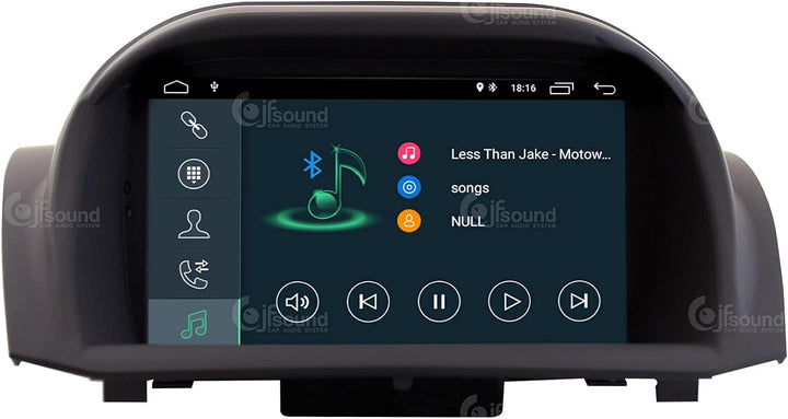 Costum fit Autoradio für Ford Fiesta 2013-16 Android GPS Bluetooth WiFi Dab USB Full HD Touchscreen