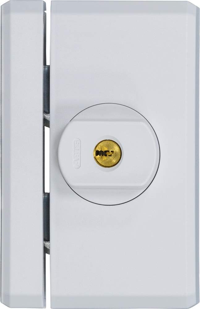 ABUS Fenster-Zusatzsicherung FTS96A - Fensterschloss mit intuitivem Schliessmechanismus und Alarm, v