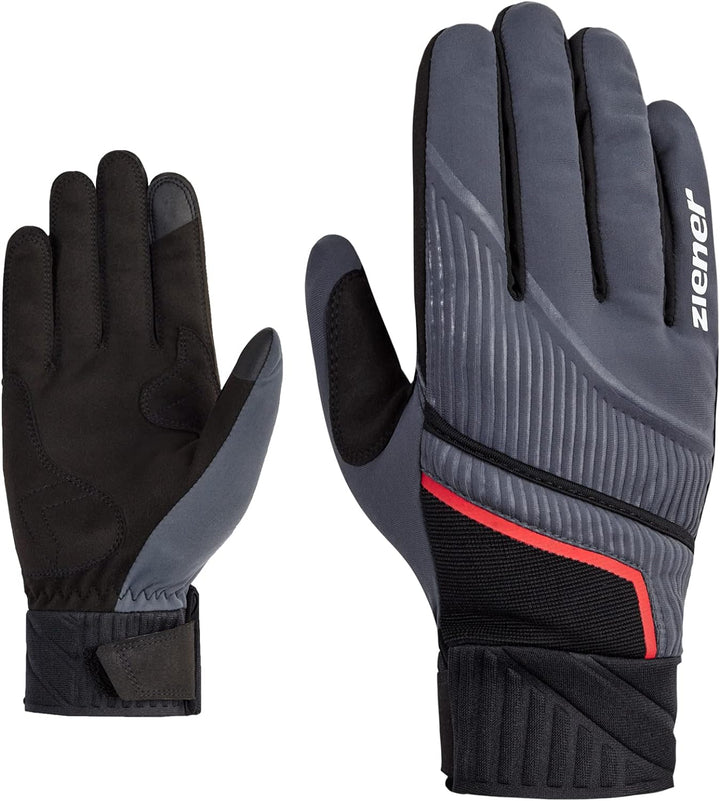 Ziener Herren Ulic Langlauf/Nordic/Crosscountry-Handschuhe | Touch, Überzieh-Fäustling 6 ombre, 6 om