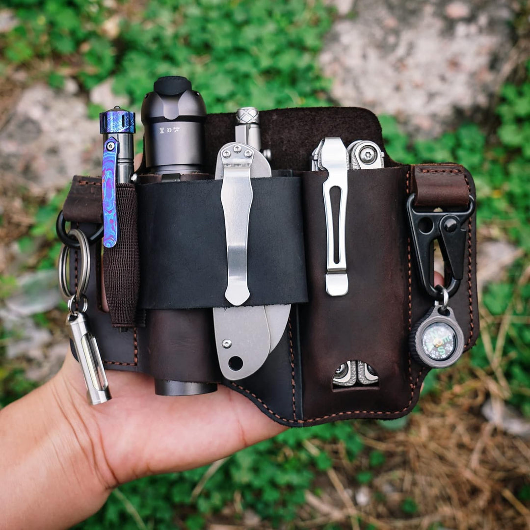 VIPERADE ST1 Multitool Scheide Lederscheide,EDC Taschen Organizer für Herren für Leatherman Multitoo