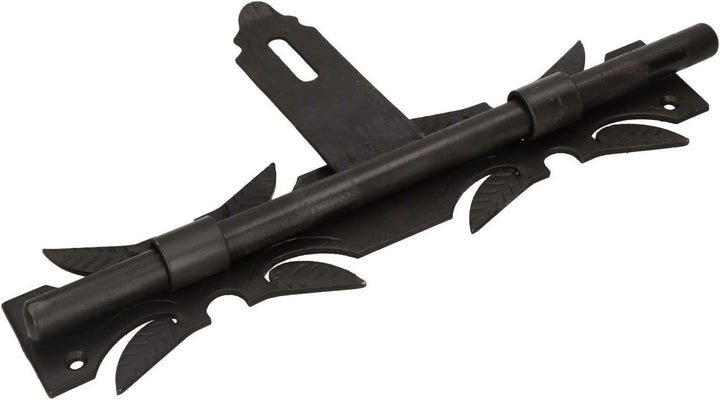 KOTARBAU Torriegel 320 mm Links/Rechts Bolzenriegel Torschieber Pulverbeschichtet Schwarz Schubriege