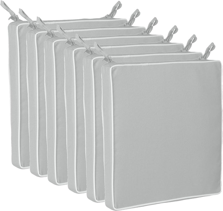 Brandsseller Outdoor Sitzkissen Kissen Dekokissen - Schmutz- und Wasserabweisend - 220 gr. Füllung -