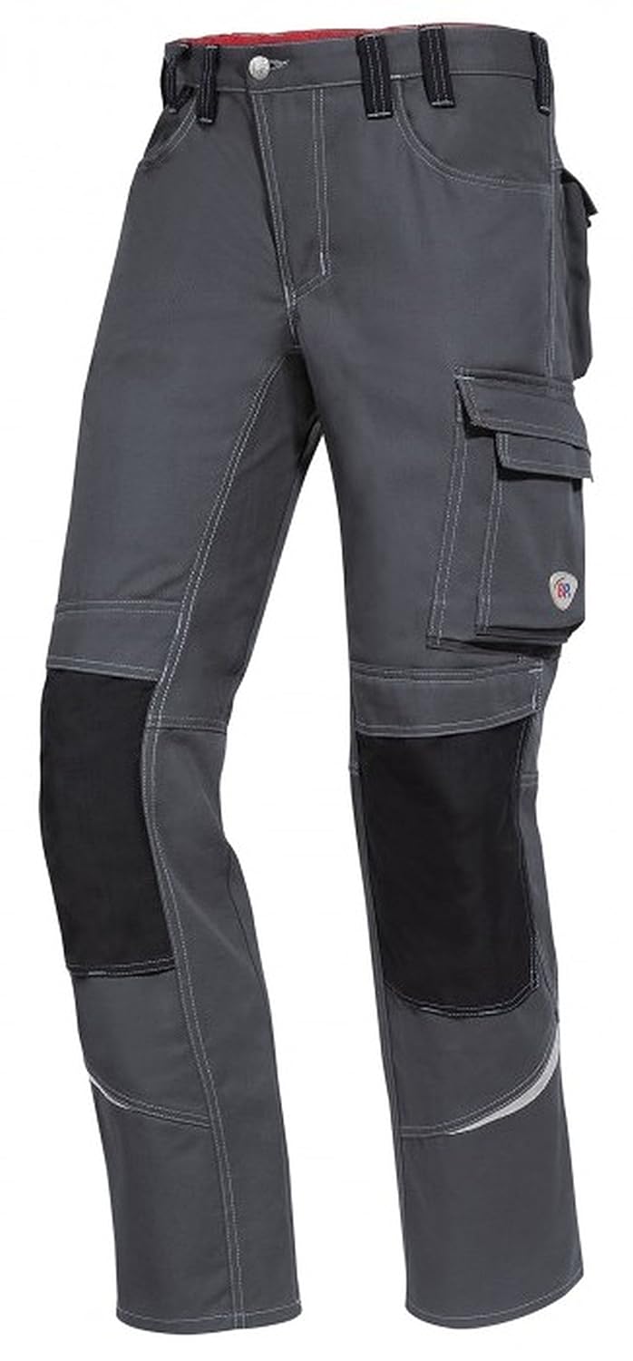 BP Comfort Plus 1803-720-5332 Arbeitshose - Gummizug im Rücken - Bundfalten - Normale Passform - Grö