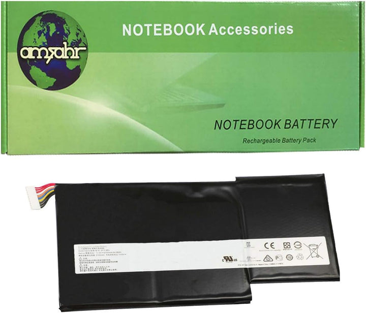 amsahr Ersatz Batterie für MSI BTY-M6K GF63 GF63 8RC-034CZ GF63 8RC-052NL GF63 8RC-074AU GF63 8RC-23