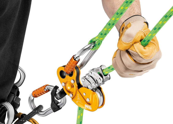 PETZL R079AA05 Seil Flow, 11,6 mm, orange, 60 m 60 M Orange/Abendrot im Zickzackmuster (Sunset Chevr
