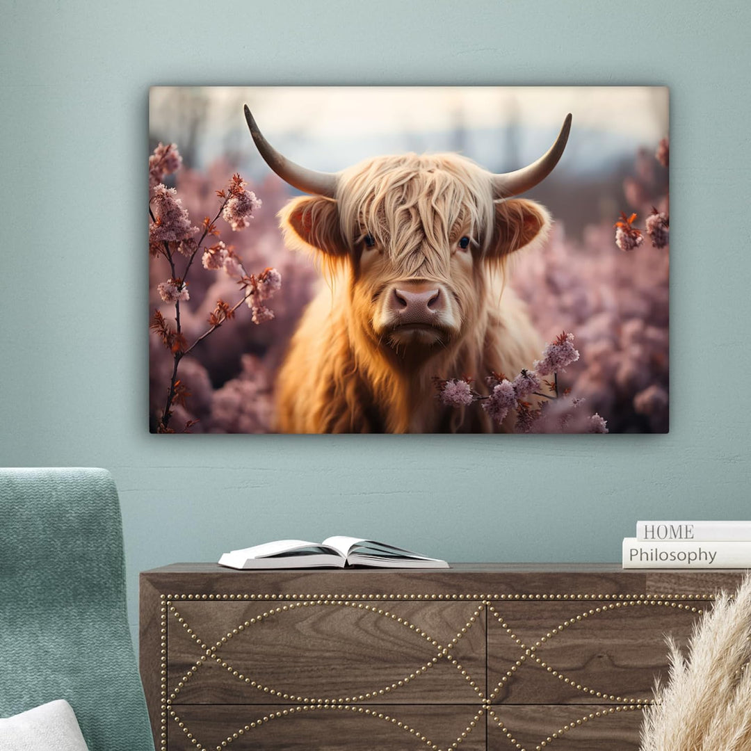 MuchoWow© Wandbilder 90x60 cm Wohnzimmer Wanddeko Schlafzimmer Zimmerdeko Fotowand Deko auf Wand Dek