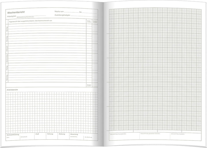 RNK - Verlag Ausbildungsnachweis ? Wochenbericht (10, Wochenbericht)