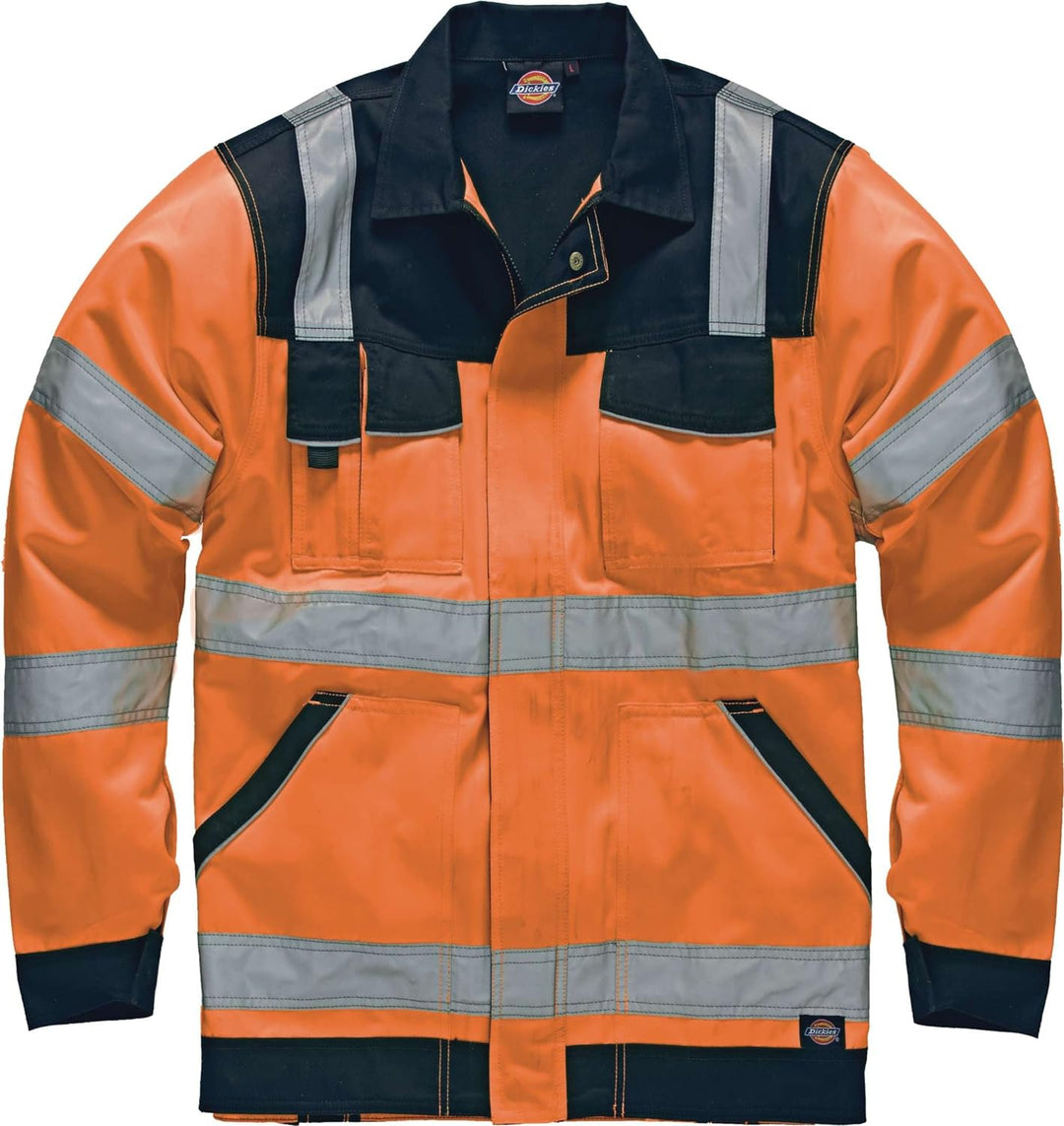 Dickies IN Hi-Vis Bundjacke warnfarbe, 4XL, orange, SA30015, 4XL