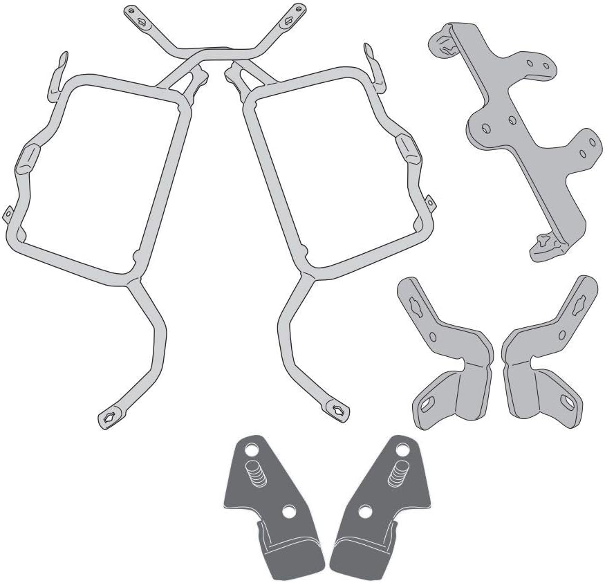 SeitenkofferTräger abnehmbar für Monokey Koffer für passend für BMW F 850 GS (18) oder F 750 GS (18)