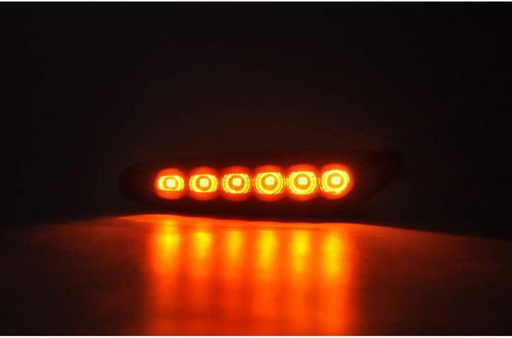 AUTO-STYLE Satz LED Seitenblinker (T10 Plug) kompatibel mit BMW 1er E8x / 3er E46 / E9x / 5er E6x /