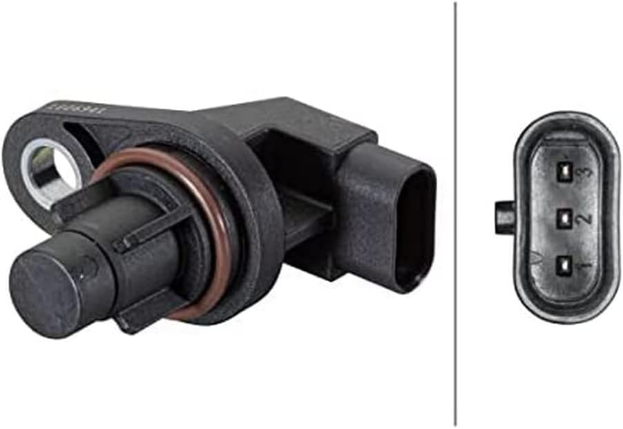 HELLA 6PU 013 122-741 Sensor, Nockenwellenposition - 3-polig - mit Dichtring