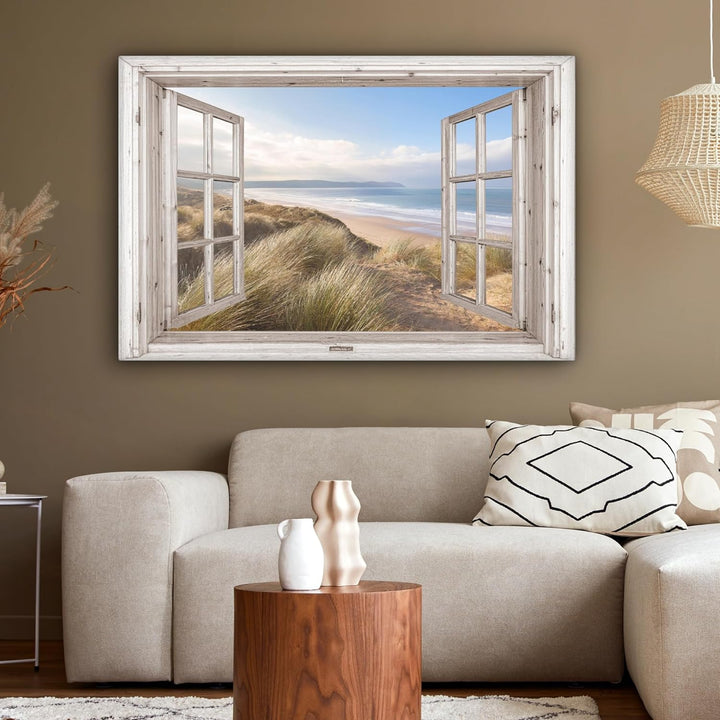 MuchoWow© Leinwand Bilder Gross 120x80 cm XXL Wanddeko Wohnzimmer Aesthetic Room Decor Deko Zimmer W