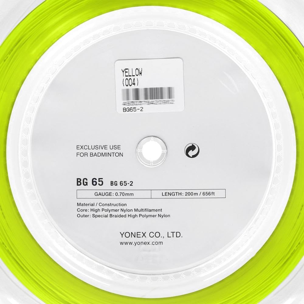 YONEX Rouleau BG 65 gelb, gelb