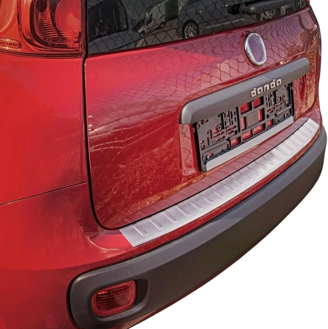 Ladekantenschutz Edelstahl MATT kompatibel für FIAT PANDA | 312/319 ab 2012 | mit Abkantung | premiu