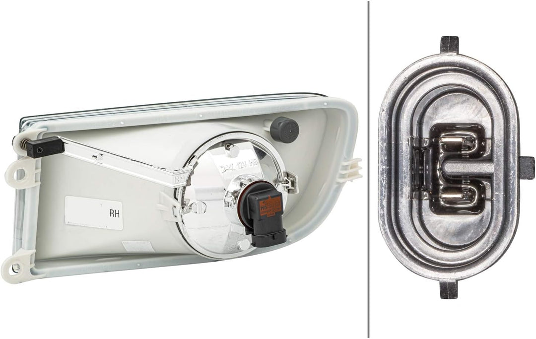 HELLA 1N0 354 017-021 Halogen-Nebelscheinwerfer - rechts - für u.a. Skoda Octavia II (1Z3), rechts