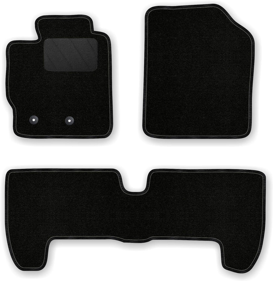 Bär-AfC Auto Fussmatten Classic passend für Toyota Urban Cruiser 2009-2014, Autoteppiche Nadelvlies