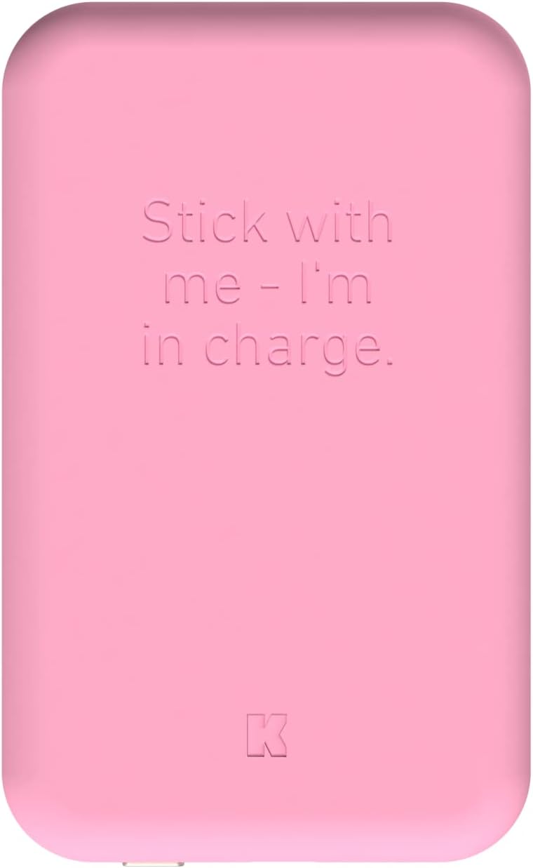 KREAFUNK toCHARGE Qi, Wireless Design-Powerbank Fresh Pink, Fresh Pink