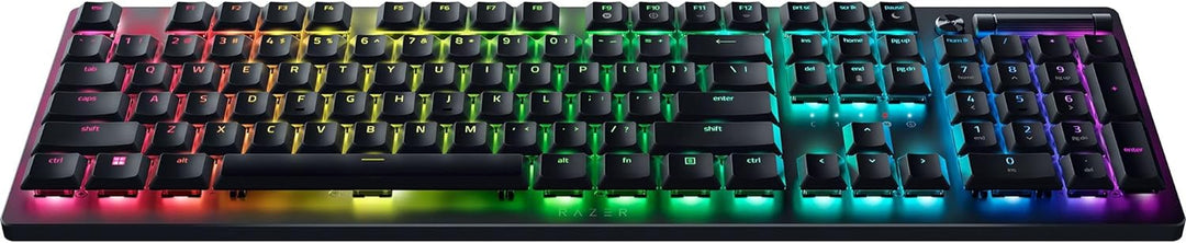 Razer DeathStalker V2 Pro (Red Switch) - Kabellose Optische Low-Profile-Gaming-Tastatur (Lineare Opt