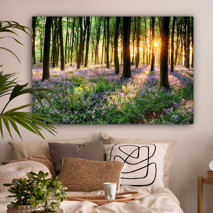 MuchoWow© Leinwand Gross 120x80 cm XXL Deko Schlafzimmer Aesthetic Leinwandbilder Wohnzimmer Gemälde
