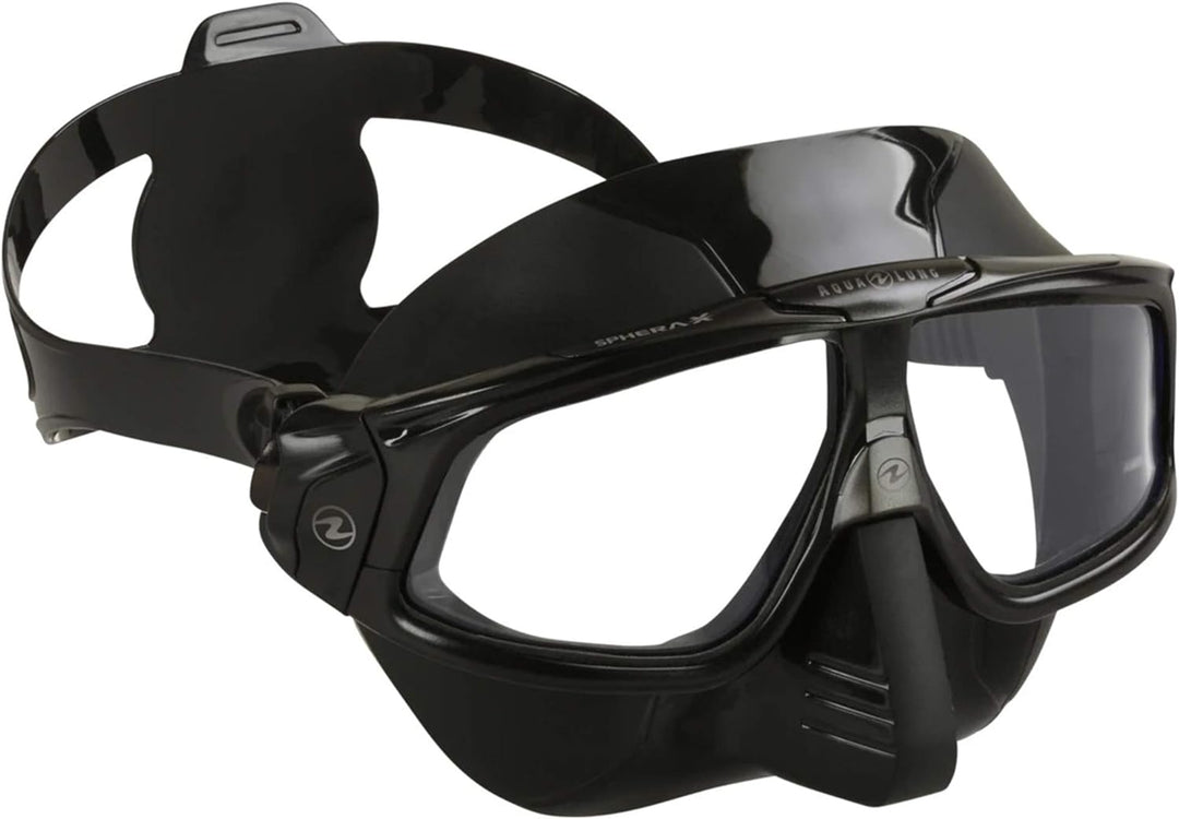 AQUALUNG Sphera X Maske Schwarz, Schwarz