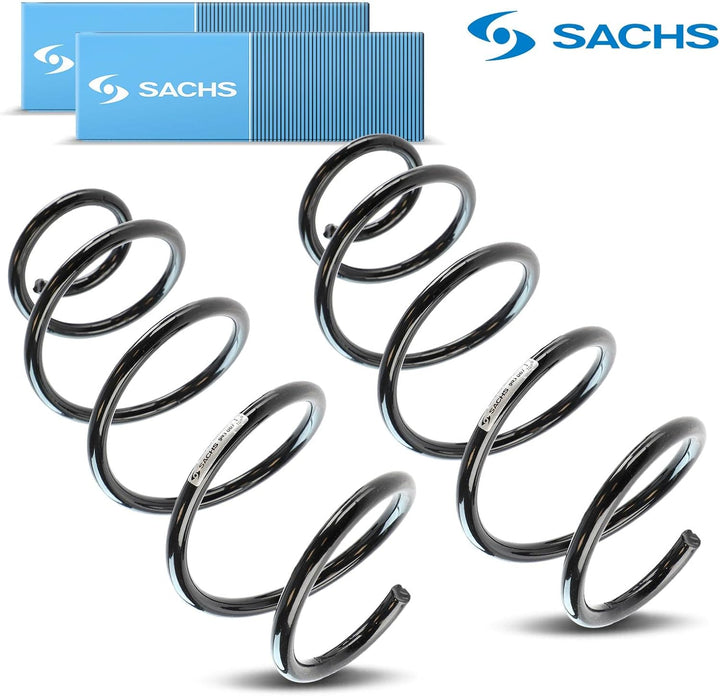 2x Original Sachs 993067 Fahrwerksfeder Vorderachse Kompatibel mit Toledo IV 2012-2017 Fabia III 201