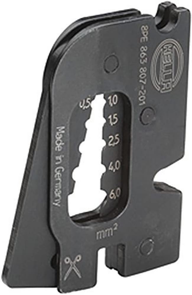 HELLA - Crimpzangeneinsatz - Metall - schwarz - Clip and Strip/Profi,Typ I,II & III - 8PE 863 807-20