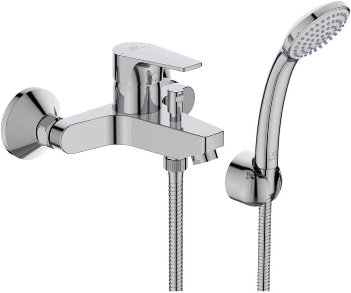 Ideal Standard - Cerafine D Einhebelmischer für Badewanne oder Dusche, mit Zubehör, verchromt