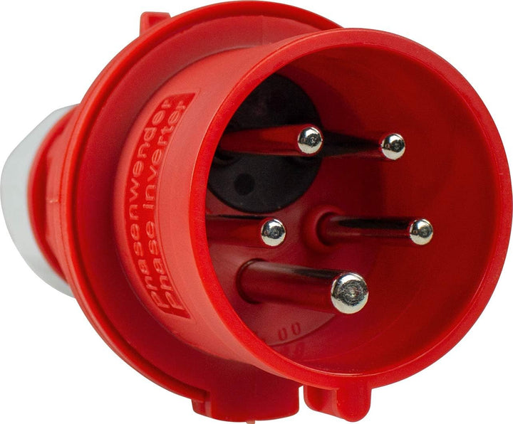 as - Schwabe 61461 Bals CEE-Phasenwenderstecker 400V/32, mit Schraubanschluss, 400 V Phasenwendestec