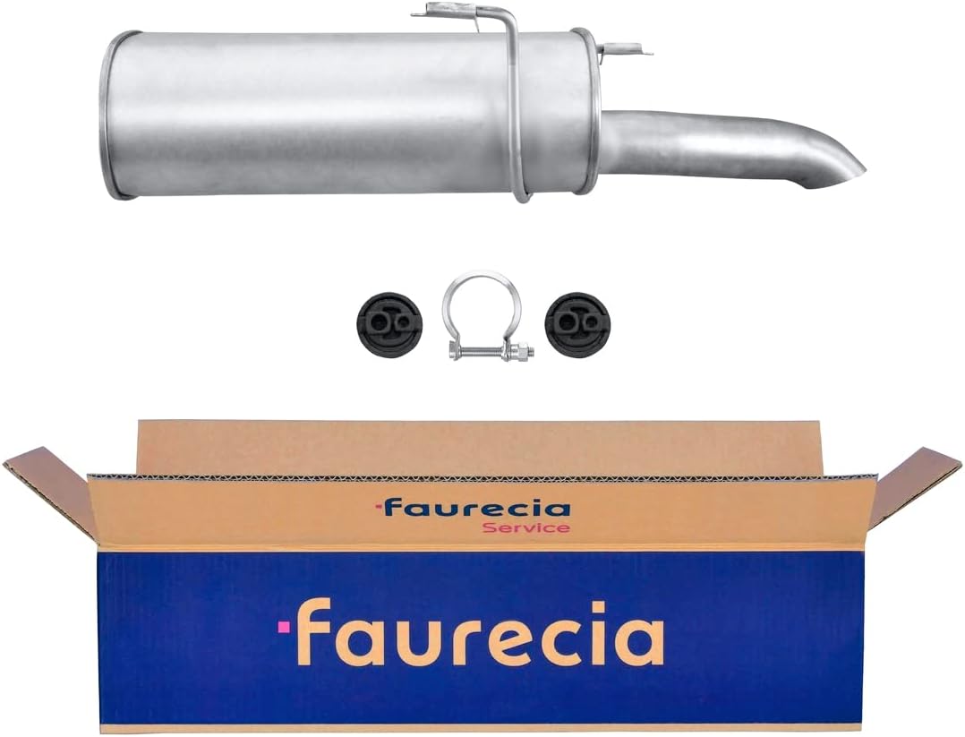 HELLA 8LD 366 032-161 Endschalldämpfer - Easy2Fit® Kit - hinten - einteilig - Set mit Anbauteilen