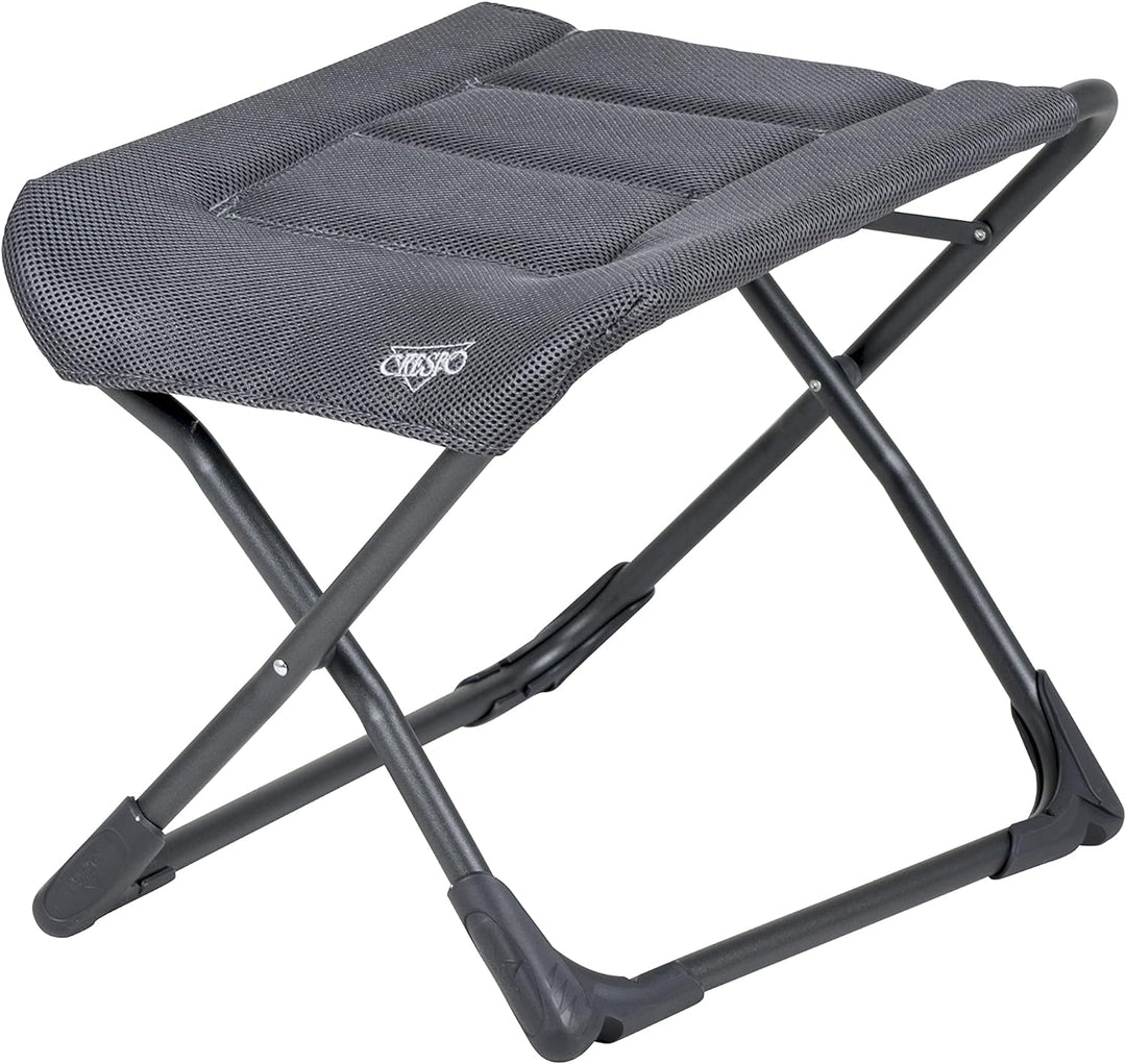 Crespo ap-231/86 footstool-3d Gepolsterte, grau, 42 x 57 x 44 cm, Grau