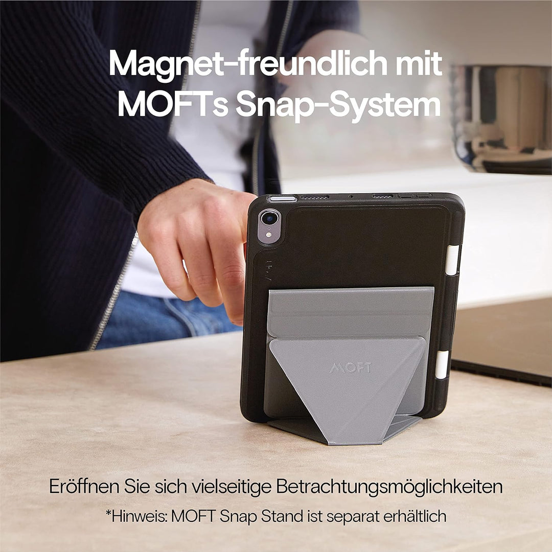 MOFT Snap Case für iPad Mini 6, mit Integriertem Stifthalter, Magnetfreundlich mit dem Snap Tablet-Z