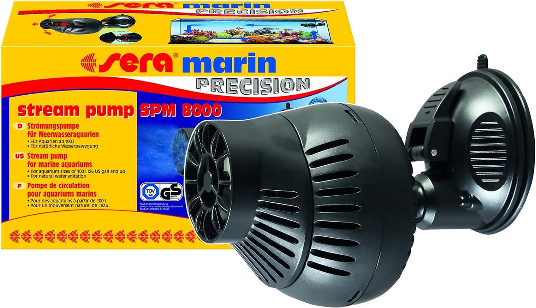 sera 31112 marin stream pump SPM 8000 - Strömungspumpe für Meerwasseraquarien ab 100 Liter , Small