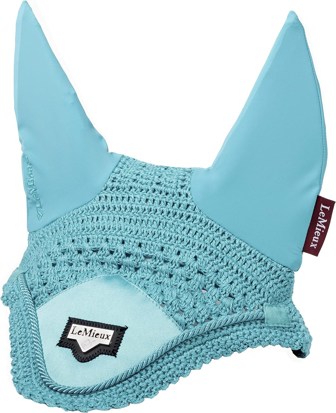 LeMieux Fliegenhaube Loire Satin in Azure, Grösse:XL, LeMieux:Azure Azure XL, Azure XL