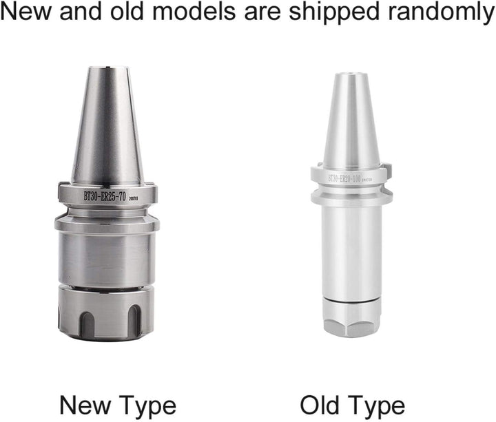 BT30 - ER25‑70 Spannzangenfutter-Werkzeughalter, legierter Stahl 40CR Hochpräziser CNC-Kegelschaftfr
