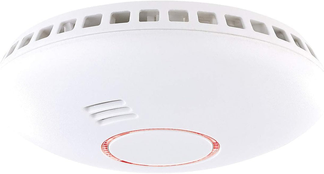 VisorTech Rauchmelder Vernetzbar: Vernetzbarer Funk-Hitze- & Rauchwarnmelder RWM-460.f, 85 dB, 10er-