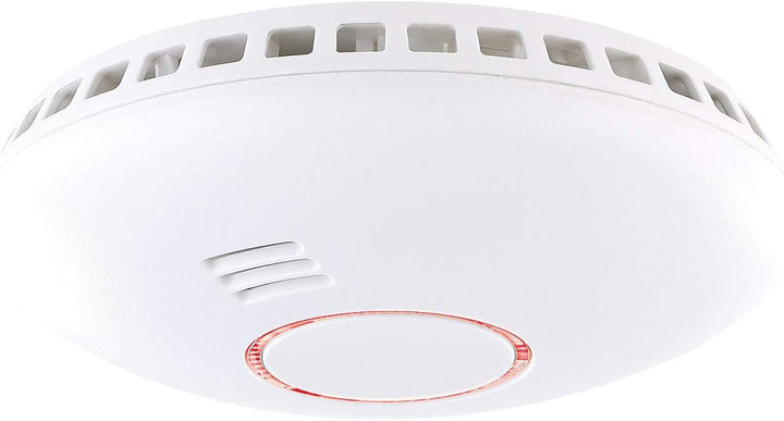 VisorTech Rauchmelder Vernetzbar: Vernetzbarer Funk-Hitze- & Rauchwarnmelder RWM-460.f, 85 dB, 10er-