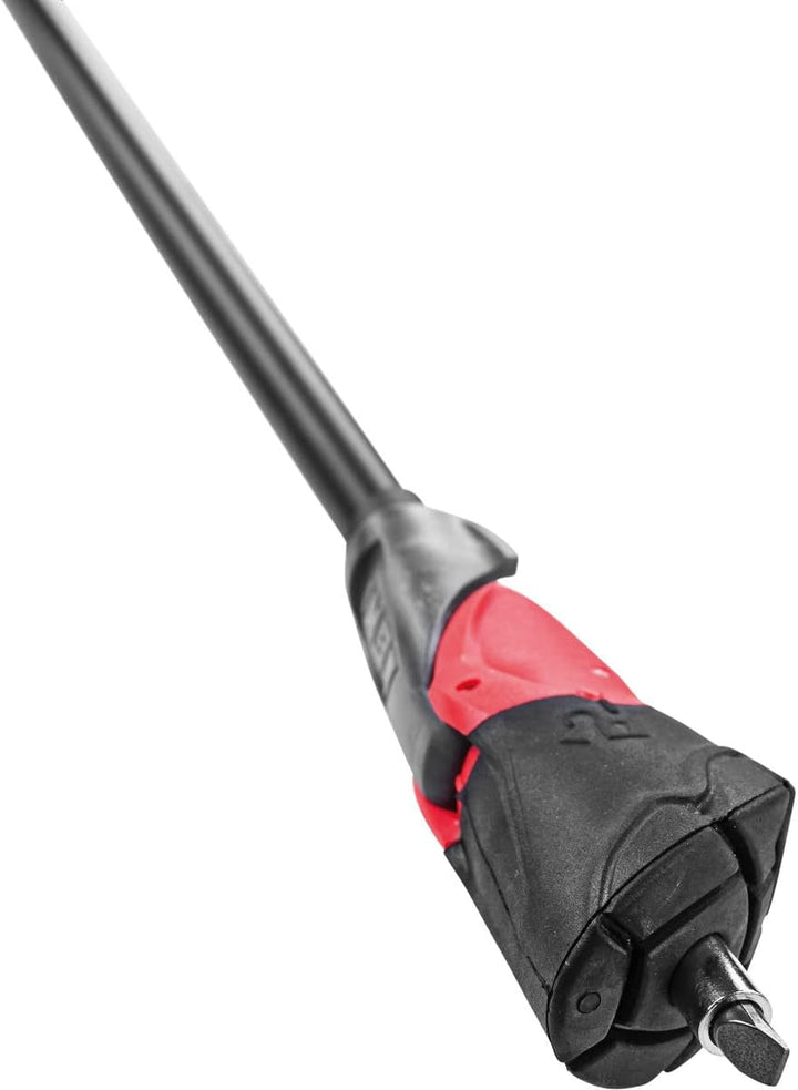 LEKI Smart Flash Stöcke 115cm schwarz-rot-weiss, 115cm schwarz-rot-weiss