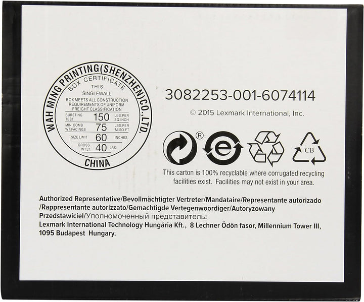 Lexmark Rückgabe Toner CS720 CS725 CX725 74C2SY0 Original Gelb 7000 Seiten