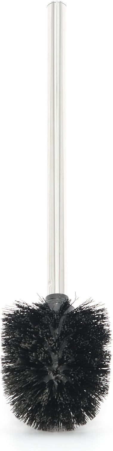 wohnfreuden Naturstein WC-Toiletten-Bürstenhalter 15x20cm poliert Flussstein Toilettenbürste WC-Garn