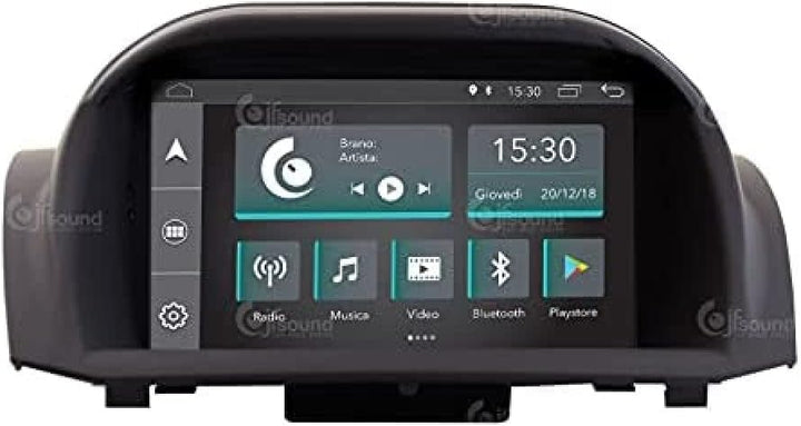 Costum fit Autoradio für Ford Fiesta 2013-16 Android GPS Bluetooth WiFi Dab USB Full HD Touchscreen