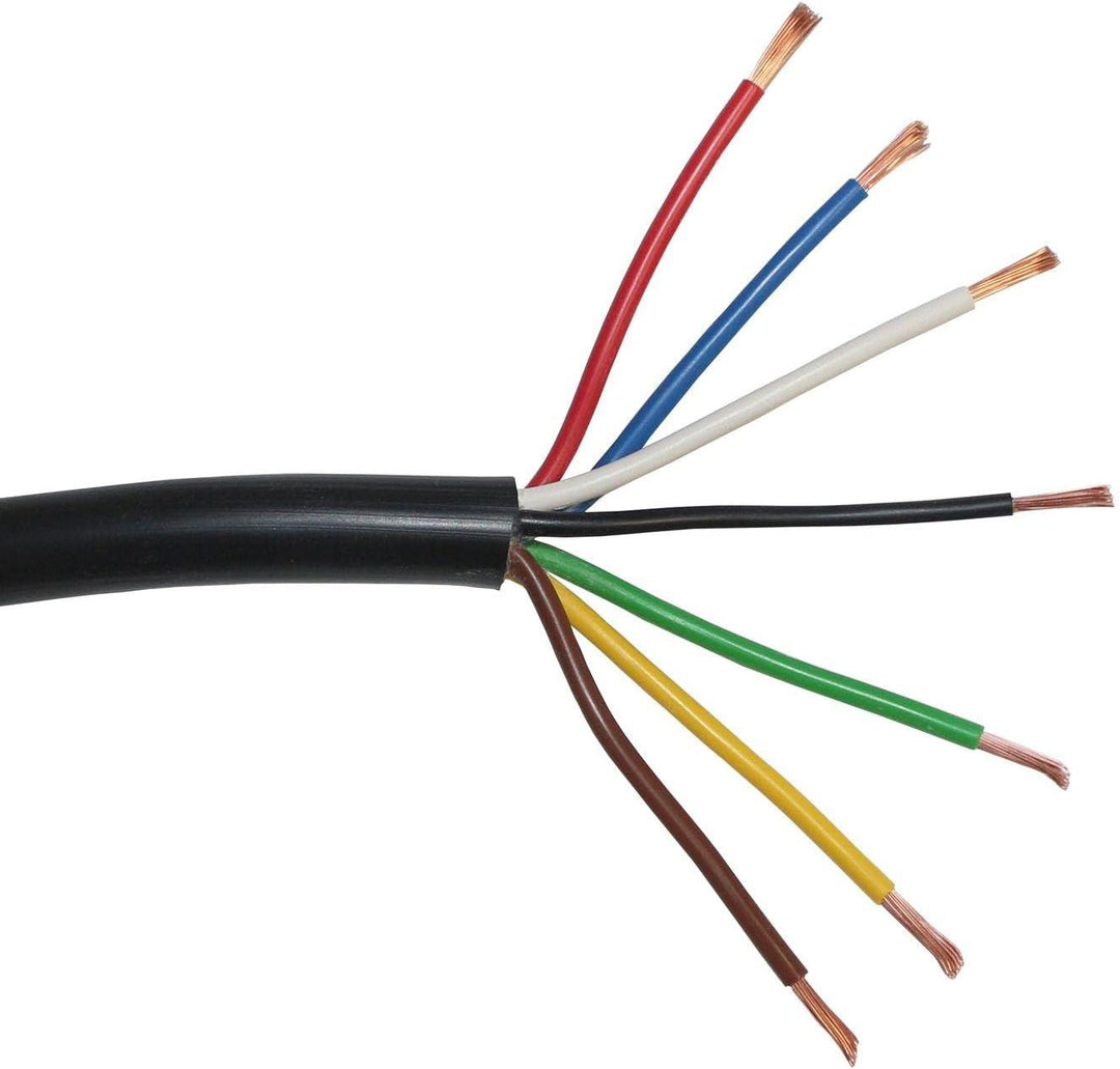 10m Lumonic 1m FLRYY Fahrzeugkabel 7 adrig I Fahrzeugleitung mit Kabelquerschnitt 7x 1,5mm² I Kabel