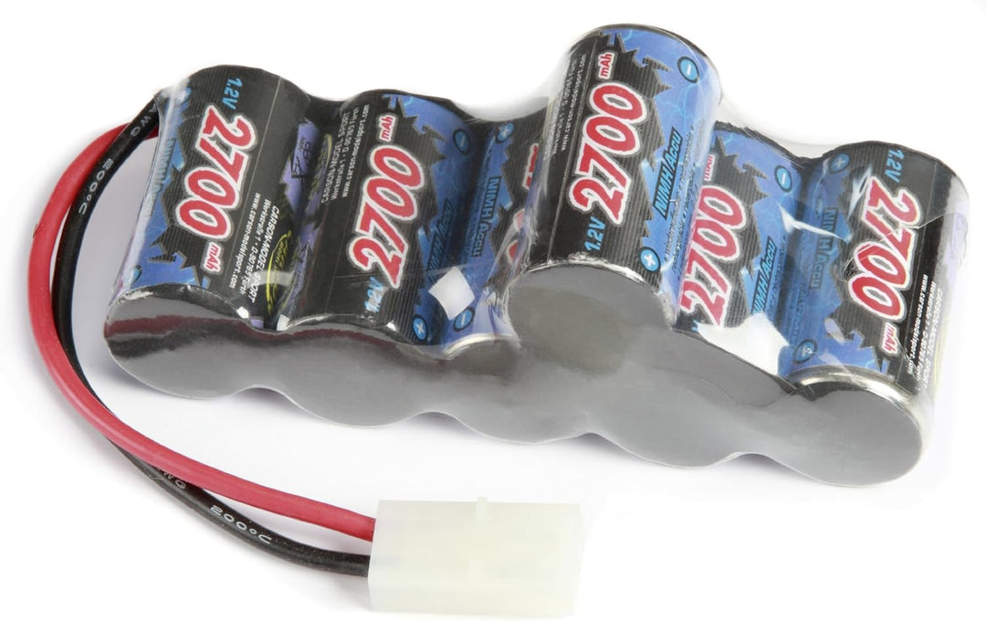 Carson CN-608097 500608097 - Akku Racing Pack Hump, 7.2 V/2700 mAh NiMh