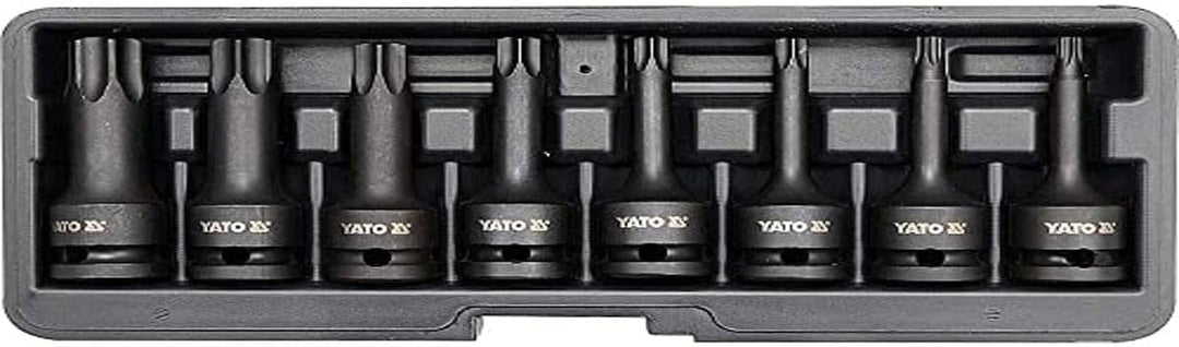 IMPACT BIT SOCKET SET TORX 8PCS 12