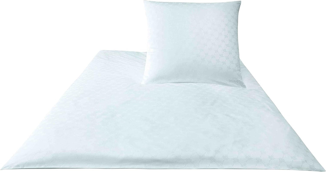 Joop. Bettwäsche-Set aus Baumwoll-Satin, Cornflower 4020 155 x 220 cm + 80 x 80 cm bunt 155x220 cm +