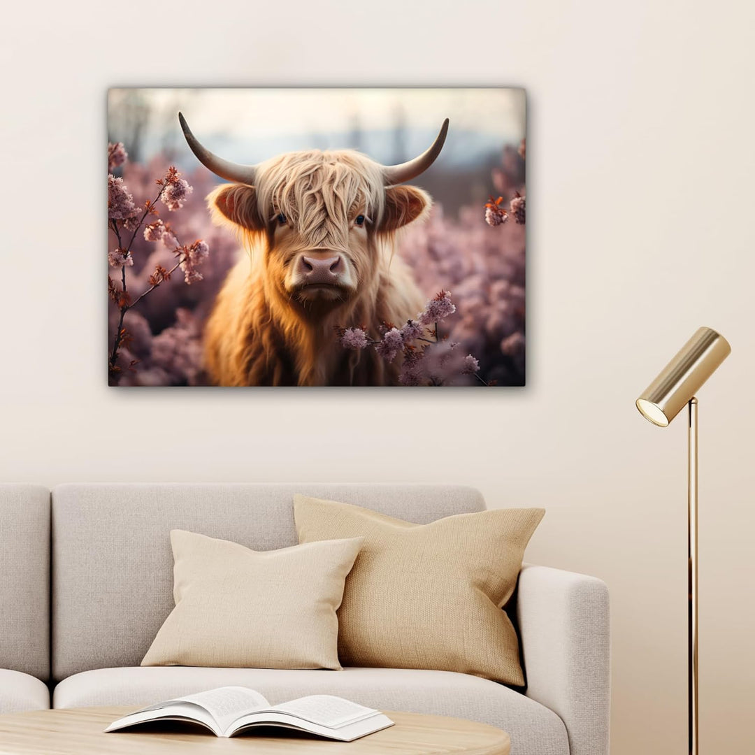 MuchoWow© Wandbilder 80x60 cm Wohnzimmer Wanddeko Schlafzimmer Zimmerdeko Fotowand Deko auf Wand Dek
