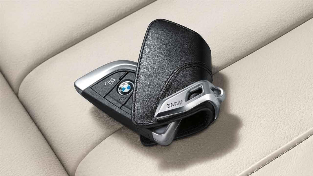 ORIGINAL BMW Schlüsseletui Schlüsseltasche Key-Bag Leder Schwarz 82292344033